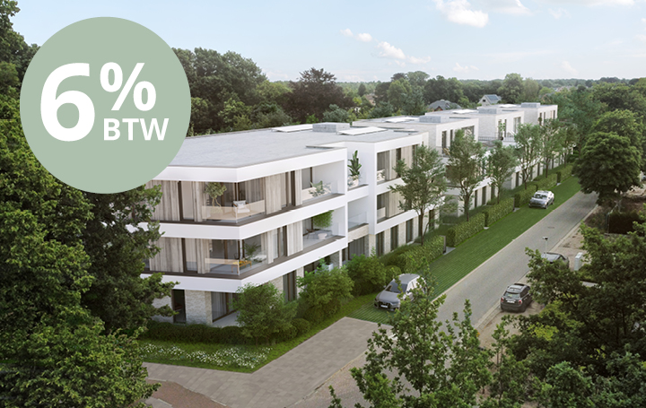 Appartementen in Residentie Thomas te koop in Sint-Antonius aan 6% btw